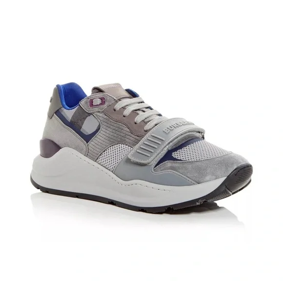 Burberry | Shoes | Burberry Mens Suede Amf Tnr Ramsey 55  display picture 3